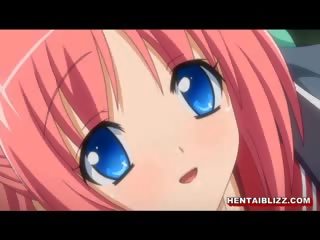 Coed hentai với bigboobs wetpussy cứng poked