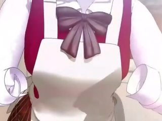 Anime 3d anime beib mängib seks mängud edasi a pc