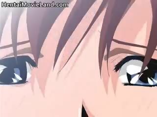 Karštas nešvarus anime mažutė gauna jos plaukuotas part3