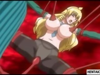 Blonde Hentai Babe Fucked By Monster