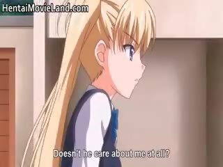 Gemeen geil blondine groot tieten anime kindje part5