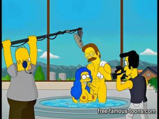 Marge семейство симпсън скрит оргии