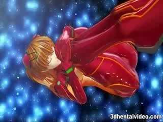Evangelion desen animat cu sexy asuka