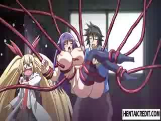 Hentai babeh fucked by tentacles