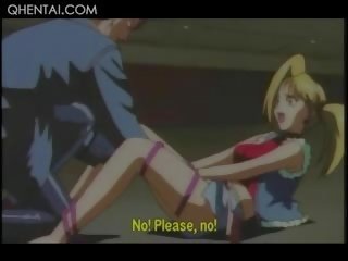 Hentai señora en látex follando su sexo esclava con un