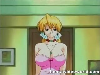 Pokojówka ukarane w bdsm anime seks