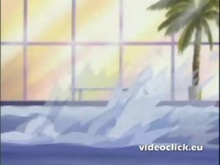 Seksuālā anime skaistule masturbācija līdz orgasms