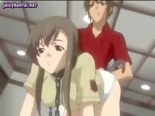 Anime beib naudib a anaal dildo