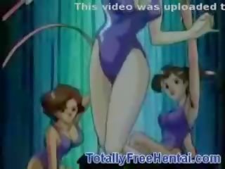 Sexy anime girls with big tits fucked by cocks and tentacles