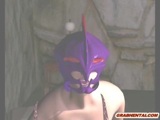 3d didól cutie poked from behind by maskerman