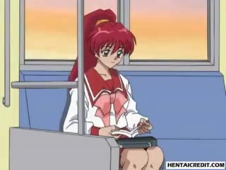 Ginger Hentai Girl Gets Tied Up And Fucked