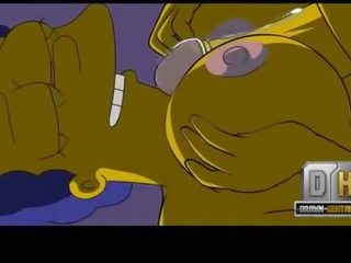 Simpsons porno sikiş night