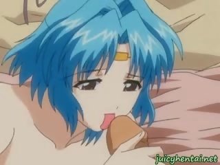 Shy Hentai Princess Licking A Dick