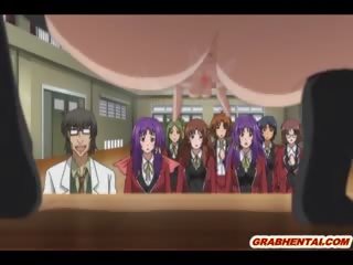 Japonesa hentai escolar yo masturbación