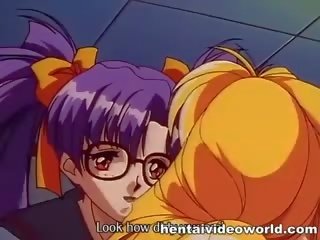 Anime lesbijki w japońskie hentai porno