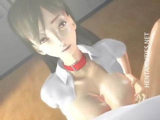 Καυτά 3d hentai κορίτσι του σχολείου δίνει βυζομαλακία