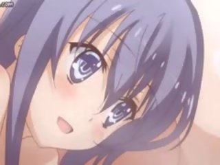Blazing anime mergaitė gauti įtemptas subingalvis prisukamas