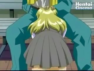 Hentai College Babe Sucks Her Teacher's Prick In The Middle
