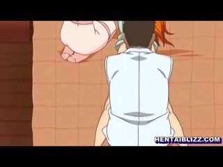 Japānieši hentai izpaužas masāža uz viņai anāls un vāvere līdz ārsts