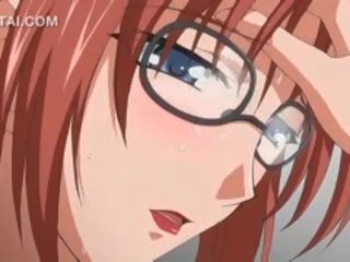 Anime school- seks met heet leraar krijgen poesje geneukt