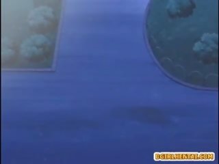 Bigboobs anime thresome karstās fucked