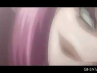 Hentai με πλούσιο στήθος κορίτσι μεταχειρισμένος ως σεξ σκλάβος παίρνει πατήσαμε και στόμα
