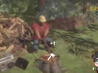 Lumberjack شرائط في ال الغابة &vert; logjam &vert; 12 أيام من yaoi s2 e9