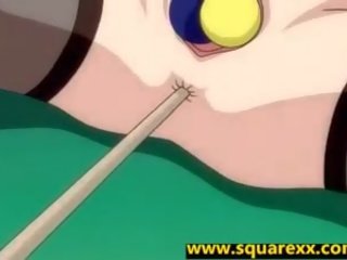 Pusaudze hentai noliek bumbas uz viņai karstās ciešas vāvere
