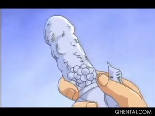 Animasi pornografi remaja manis bokong kacau dan alat kemaluan wanita dipermainkan di sekali