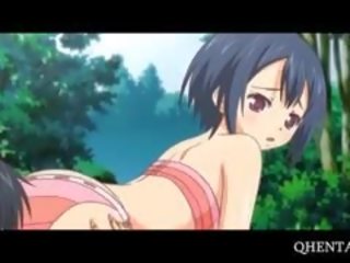 Hentai Beauty Slit Fucked In A Pool Outdoor