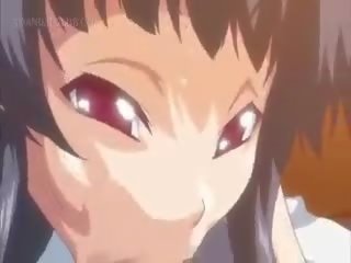 Tiener anime seks siren in panty rijden hard piemel