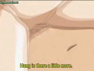 Seksikäs anime ratsastus iso hammer
